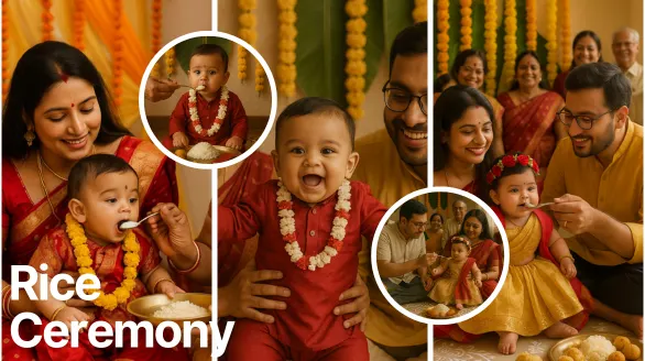 Rice Ceremony Photography (Annaprashan)