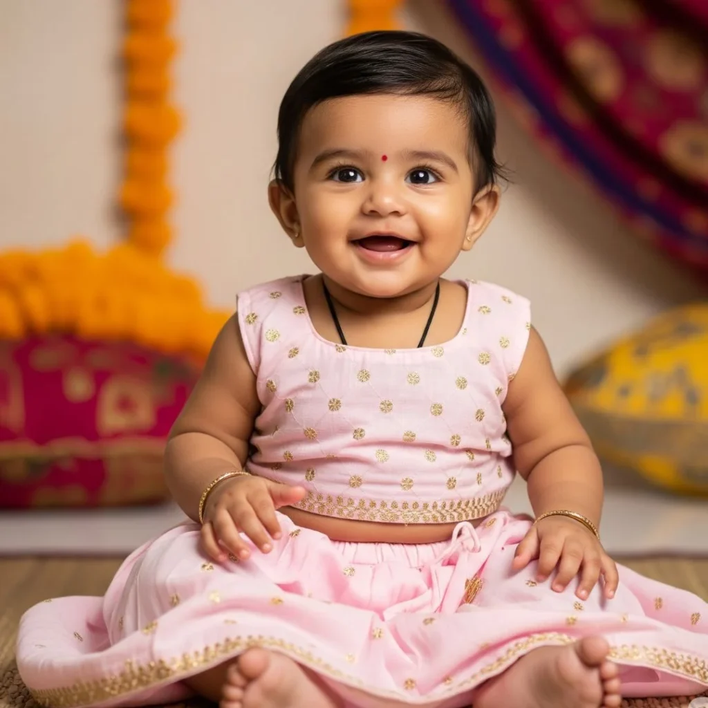 Ghagra-Choli for baby girl