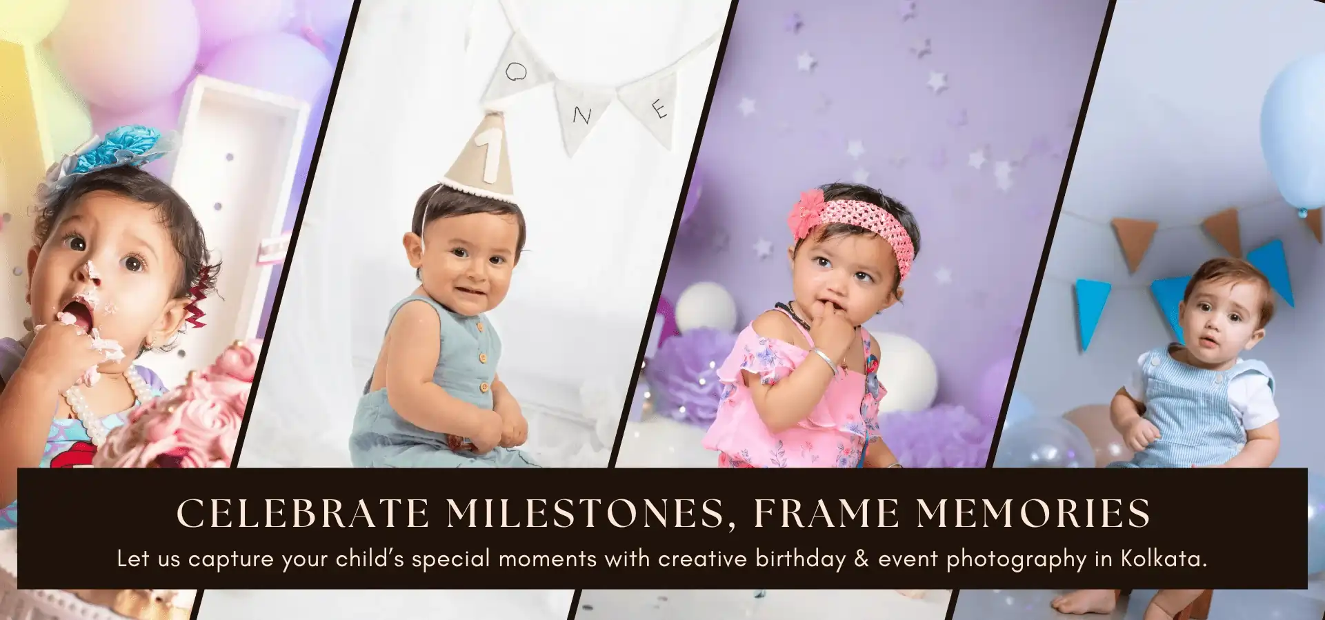 Baby Milestone Photoshoots in Kolkata