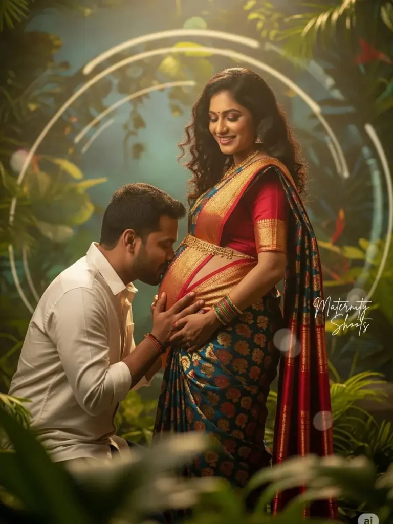 Partner Kissing the Belly