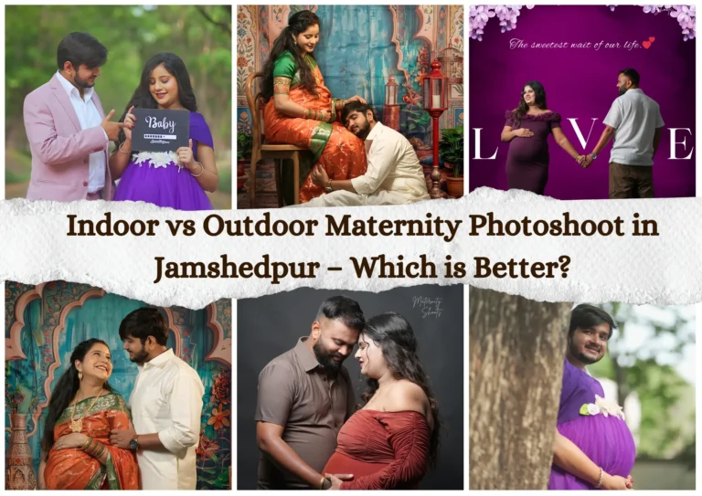 Indoor vs Outdoor Maternity Photoshoot in Jamshedpur – Which is Better