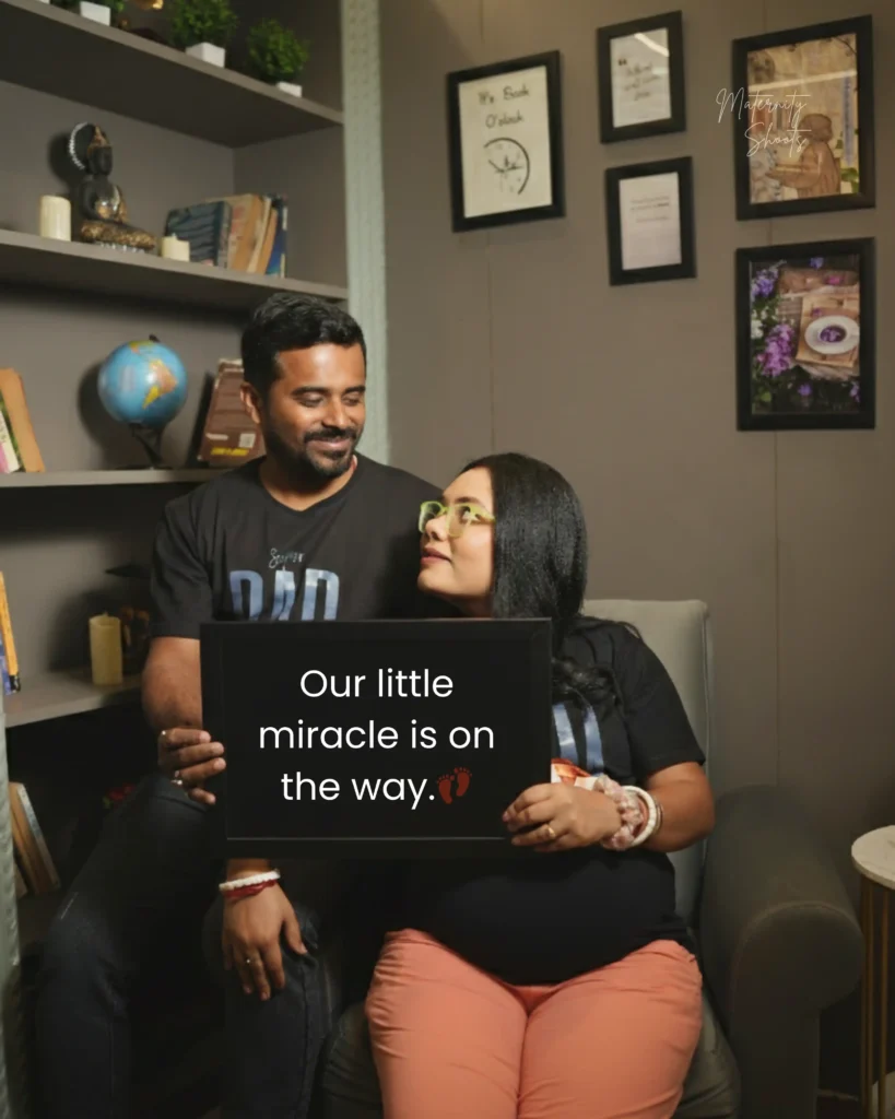 Library Maternity Shoot in Jamshedpur