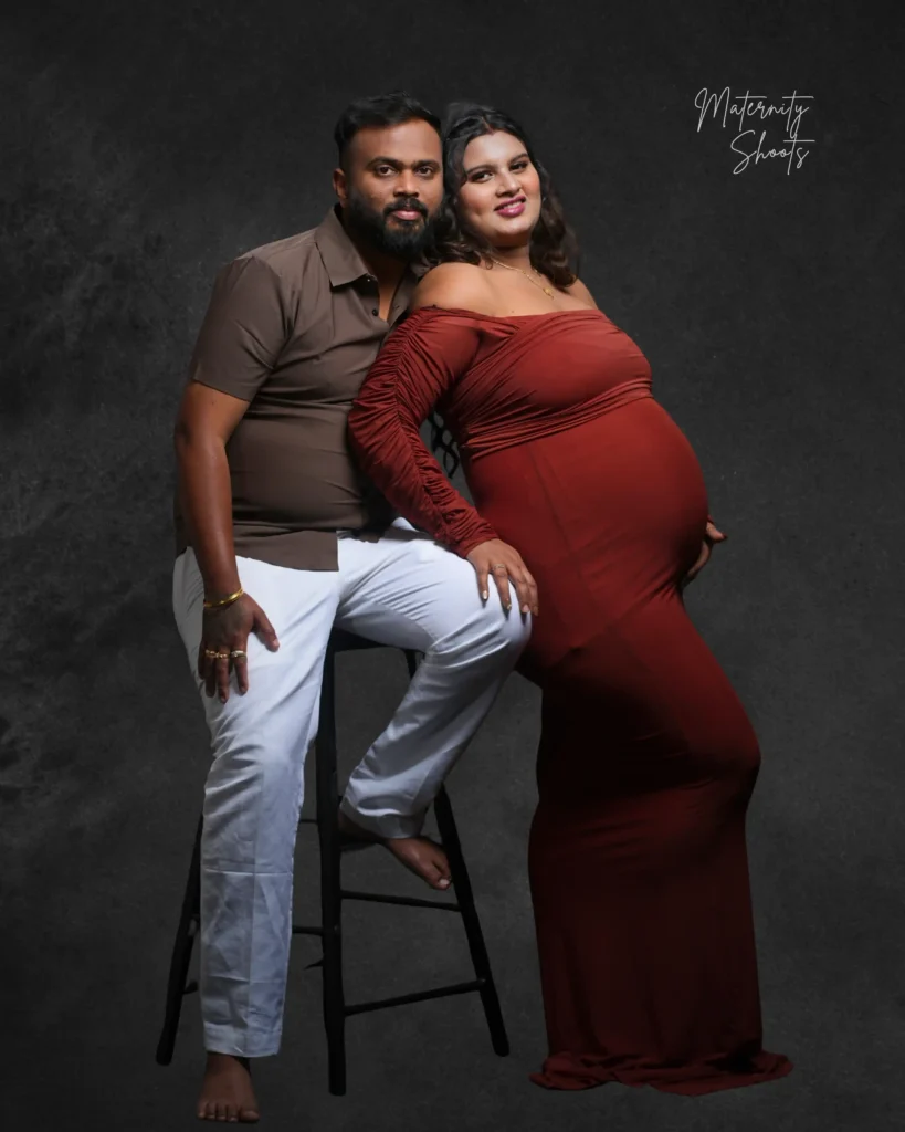 Romantic Couple Maternity Shoot in Jamshedpur – Golden Hour Magic